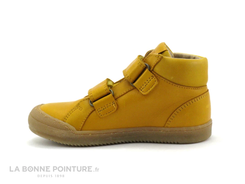 Bon marché ❤️ Telyoh Y00732-2905 Yellow - 🥾 Boots Enfant Cuir Jaune - 2 Scratches 🤩 3 Bon marché ❤️ Telyoh Y00732-2905 Yellow - 🥾 Boots Enfant Cuir Jaune - 2 Scratches 🤩 – Image 3