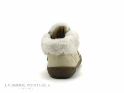 Remise 🔔 Bébé Bopy JULIE Creme - 🥾 Boots Premiers Pas Fille Beiges - Col Fourrure ⌛ -Boutique Bellamy unnamed file 1002
