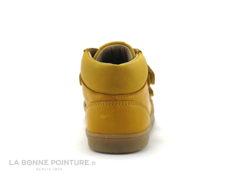 Bon marché ❤️ Telyoh Y00732-2905 Yellow - 🥾 Boots Enfant Cuir Jaune - 2 Scratches 🤩 4 Bon marché ❤️ Telyoh Y00732-2905 Yellow - 🥾 Boots Enfant Cuir Jaune - 2 Scratches 🤩 – Image 4