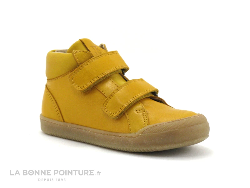 Bon marché ❤️ Telyoh Y00732-2905 Yellow - 🥾 Boots Enfant Cuir Jaune - 2 Scratches 🤩 5 Bon marché ❤️ Telyoh Y00732-2905 Yellow - 🥾 Boots Enfant Cuir Jaune - 2 Scratches 🤩 – Image 5