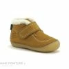 Promo 😍 Bébé Kickers SOMOONS Camel - 878501-10 - Bottine BEBE Avec Fourrure 👏