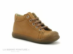 Meilleure vente 👏 Bébé Bopy RECO Camel - Chaussure Montante Premiers Pas GARCON ⭐