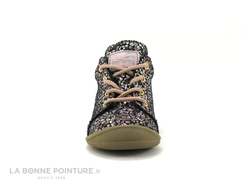 Sortie 🧨 Bébé Bellamy BALIKA Fleurs Roses - Lacet Rose - Chaussure Montante BEBE 💯 2 Sortie 🧨 Bébé Bellamy BALIKA Fleurs Roses - Lacet Rose - Chaussure Montante BEBE 💯 – Image 2