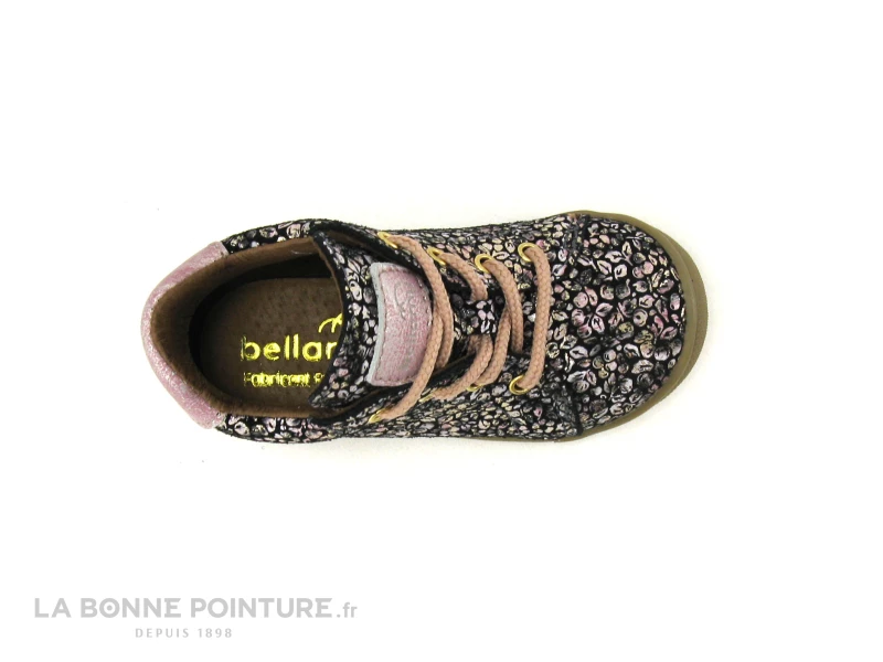 Sortie 🧨 Bébé Bellamy BALIKA Fleurs Roses - Lacet Rose - Chaussure Montante BEBE 💯 6 Sortie 🧨 Bébé Bellamy BALIKA Fleurs Roses - Lacet Rose - Chaussure Montante BEBE 💯 – Image 6