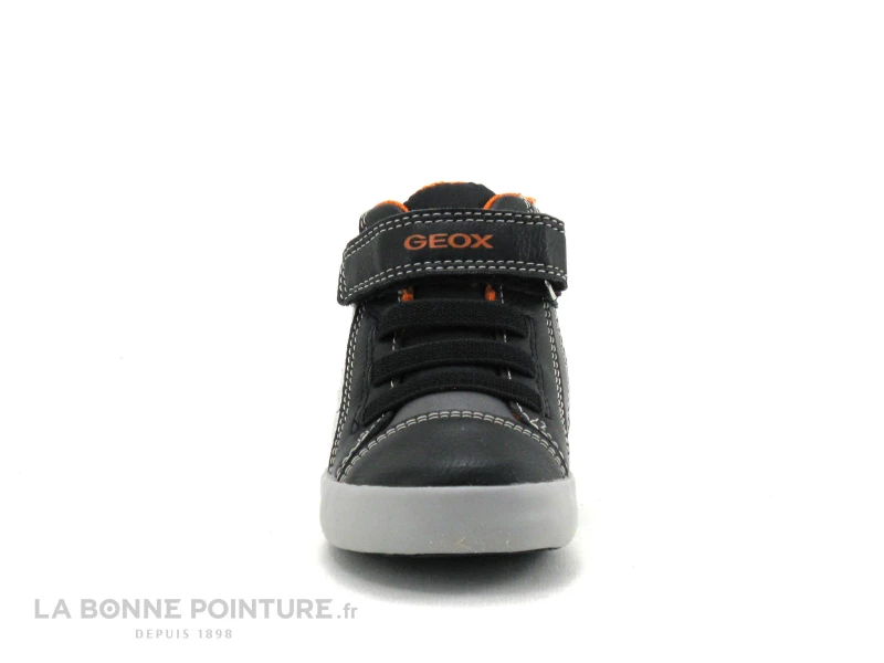 Promo ❤️ Bébé Geox GISLI - B261NA - Black Orange - Basket Montante Premiers Pas 🎁 2 Promo ❤️ Bébé Geox GISLI - B261NA - Black Orange - Basket Montante Premiers Pas 🎁 – Image 2