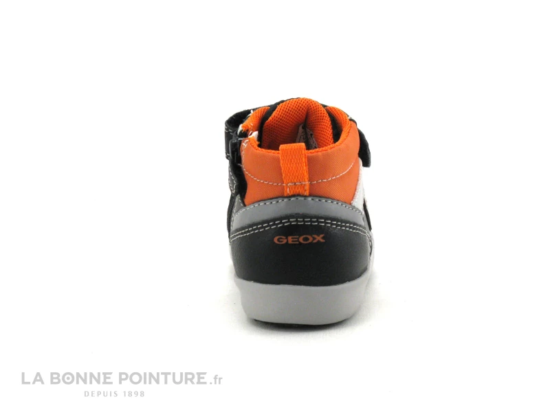 Promo ❤️ Bébé Geox GISLI - B261NA - Black Orange - Basket Montante Premiers Pas 🎁 4 Promo ❤️ Bébé Geox GISLI - B261NA - Black Orange - Basket Montante Premiers Pas 🎁 – Image 4