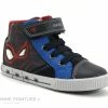 Vente flash ⌛ Bébé Geox Basket Spiderman B26A7C Kilwi - Navy Royal - 👟 Sneakers GARCON ⌛