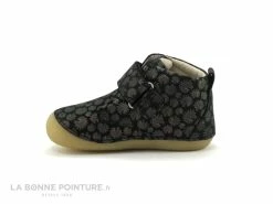 Promo 👏 Bébé Kickers SABIO Noir Firework - 830342 - Chaussure Souple BEBE ✔️ -Boutique Bellamy unnamed file 1211