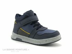 Le moins cher 💯 Happy Bee B843890 Navy - Basket Montante Enfant Bleu Marine ✔️