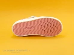 Promo 🤩 Enfant Geox SP GISLI J024NB Blanc Rose Love - Basket Fille ✨ -Boutique Bellamy unnamed file 1239
