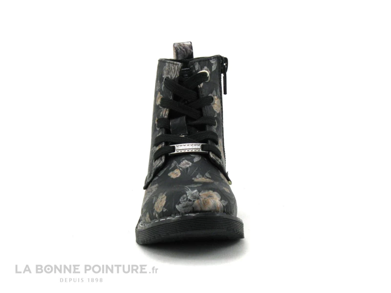 Nouveau 💯 Enfant Dockers 43CU738 Noir Rose - Bottine Lacet Fille 🔔 2 Nouveau 💯 Enfant Dockers 43CU738 Noir Rose - Bottine Lacet Fille 🔔 – Image 2