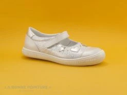 Vente flash 🎁 Enfant Bopy SIMSERI Argent - Ballerine Velcro Fille ❤️