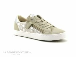 Le moins cher 😍 Enfant Geox KILWI J02D5B Beige Silver - Basket Mode Fille Avec Zip 🔥 -Boutique Bellamy unnamed file 1396