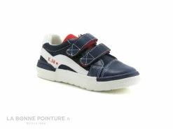Sortie 😀 Bébé Ta Tribu VESTI Navy - Basket Velcro GARCON 🌟