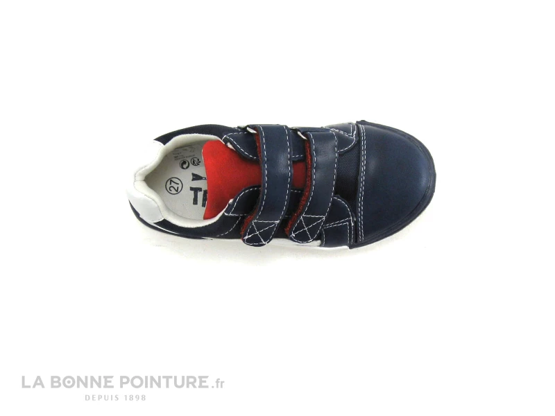 Sortie 😀 Bébé Ta Tribu VESTI Navy - Basket Velcro GARCON 🌟 3 Sortie 😀 Bébé Ta Tribu VESTI Navy - Basket Velcro GARCON 🌟 – Image 3