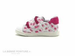 Nouveau 🎉 Bébé Minibel PEPITA 1M130632B - Blanc Fluo Rose - Basket Velcro 🔥 -Boutique Bellamy unnamed file 1533