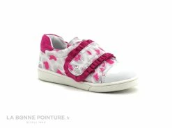 Nouveau 🎉 Bébé Minibel PEPITA 1M130632B - Blanc Fluo Rose - Basket Velcro 🔥 -Boutique Bellamy unnamed file 1535