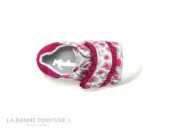 Nouveau 🎉 Bébé Minibel PEPITA 1M130632B - Blanc Fluo Rose - Basket Velcro 🔥 -Boutique Bellamy unnamed file 1536