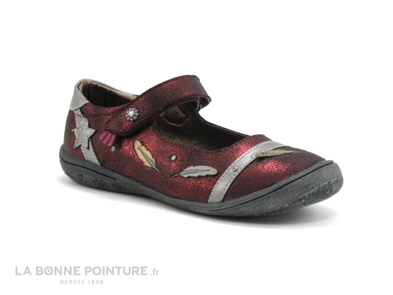 Top 10 🛒 Enfant Wipop JOICE Bordeaux Metal - Ballerine Fille 😉 1 Top 10 🛒 Enfant Wipop JOICE Bordeaux Metal - Ballerine Fille 😉
