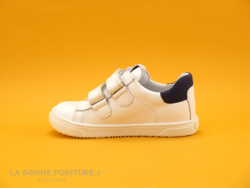 Promo ⭐ Bébé Bopy RAMDAM Blanc - Basket Mode BEBE 2 Velcros 💯 3 Promo ⭐ Bébé Bopy RAMDAM Blanc - Basket Mode BEBE 2 Velcros 💯 – Image 3