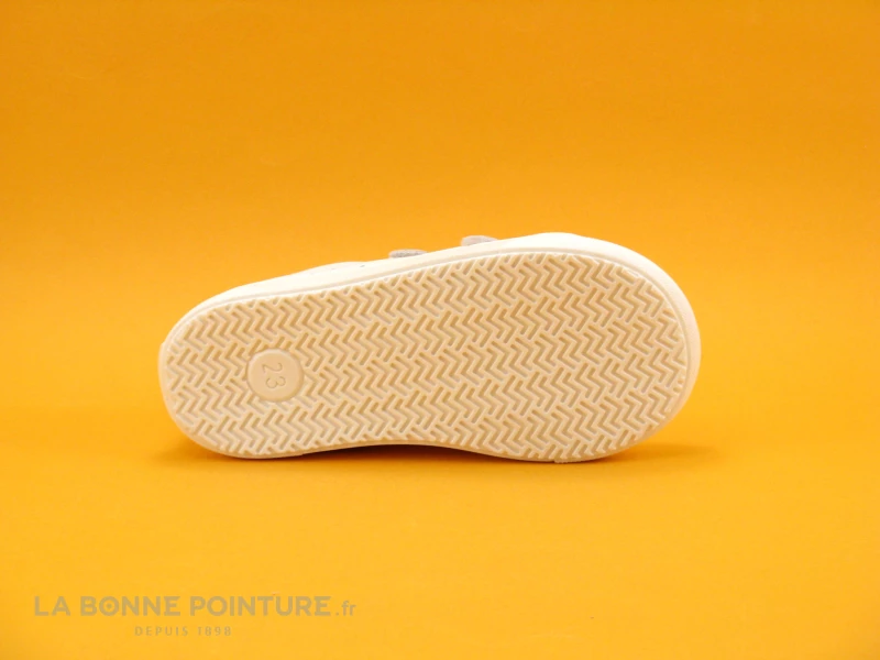 Promo ⭐ Bébé Bopy RAMDAM Blanc - Basket Mode BEBE 2 Velcros 💯 6 Promo ⭐ Bébé Bopy RAMDAM Blanc - Basket Mode BEBE 2 Velcros 💯 – Image 6