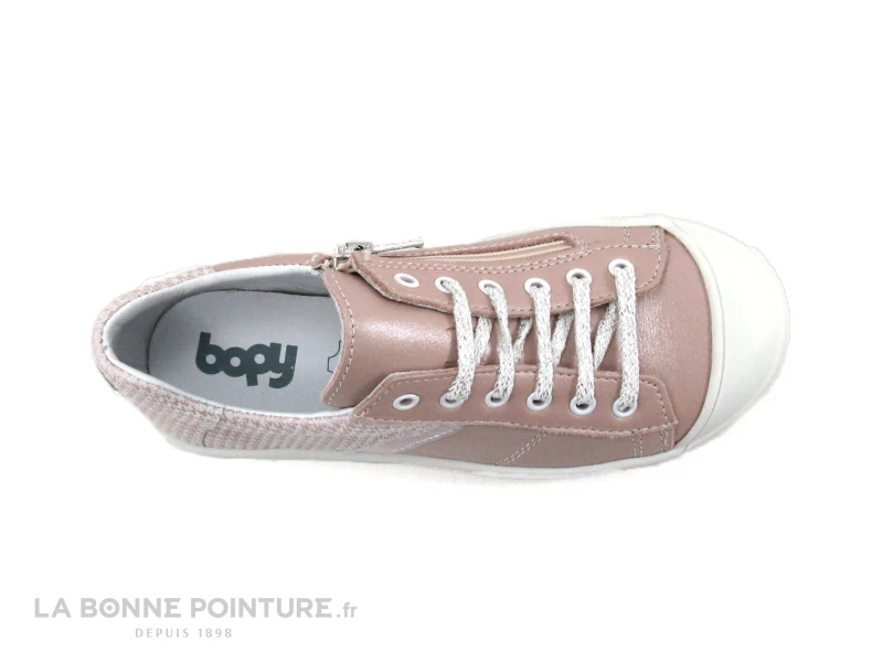 Remise 🔔 Enfant Bopy SCOOBI Rose - 👟 Sneakers Mode Fille Cuir Rose ⭐ 6 Remise 🔔 Enfant Bopy SCOOBI Rose - 👟 Sneakers Mode Fille Cuir Rose ⭐ – Image 6