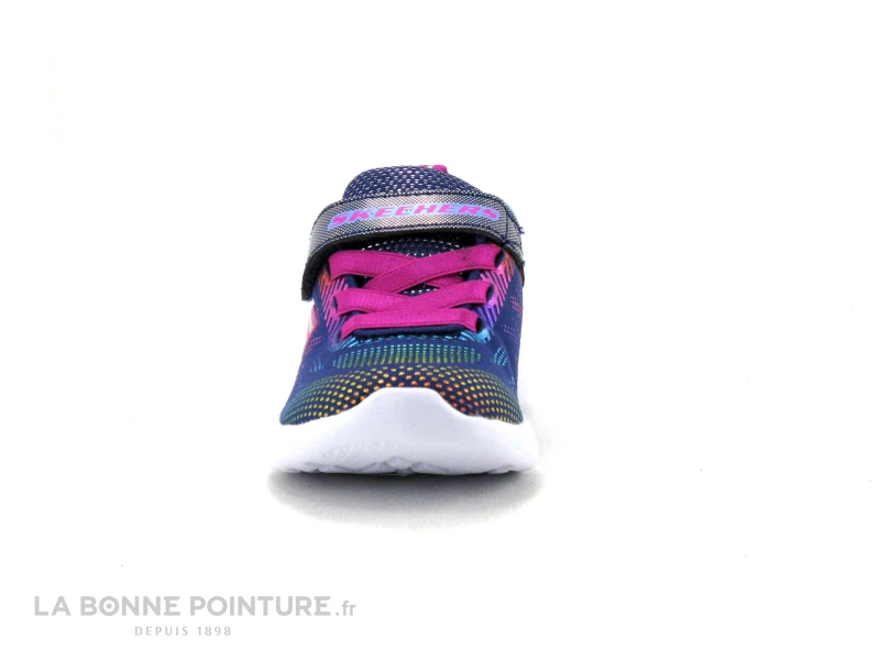 Meilleure affaire 😍 Bébé Skechers Go Run 600 Shimmer Speeder 302031N - Navy Multi - Basket 🧨 2 Meilleure affaire 😍 Bébé Skechers Go Run 600 Shimmer Speeder 302031N - Navy Multi - Basket 🧨 – Image 2