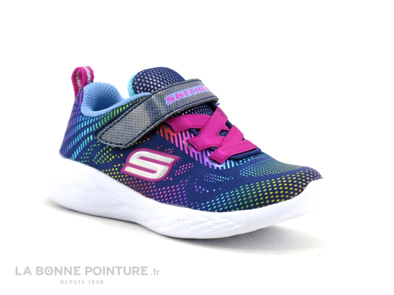 Meilleure affaire 😍 Bébé Skechers Go Run 600 Shimmer Speeder 302031N - Navy Multi - Basket 🧨 5 Meilleure affaire 😍 Bébé Skechers Go Run 600 Shimmer Speeder 302031N - Navy Multi - Basket 🧨 – Image 5