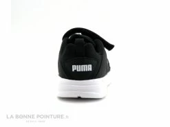 Bon marché 👍 Bébé Puma COMET 2 Alt V - Basket Noire - Gris - Elastique Et Velcro 😉 -Boutique Bellamy unnamed file 1782