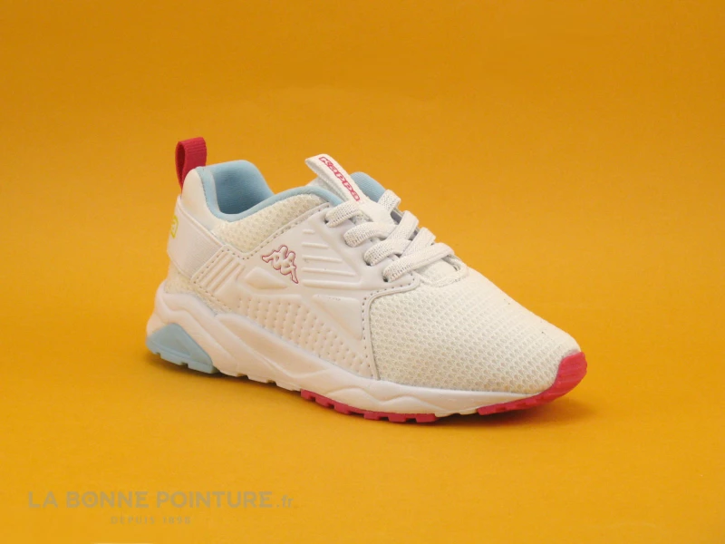 Meilleure vente 😍 Bébé Kappa LOGO SAN PUERTO Blanc Fuschia Turquoise - Basket 😍 1 Meilleure vente 😍 Bébé Kappa LOGO SAN PUERTO Blanc Fuschia Turquoise - Basket 😍