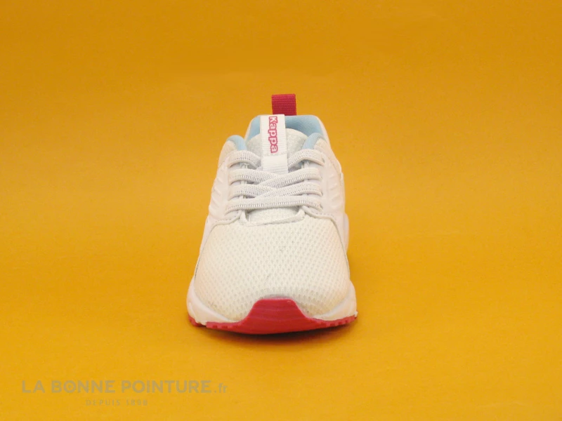 Meilleure vente 😍 Bébé Kappa LOGO SAN PUERTO Blanc Fuschia Turquoise - Basket 😍 2 Meilleure vente 😍 Bébé Kappa LOGO SAN PUERTO Blanc Fuschia Turquoise - Basket 😍 – Image 2