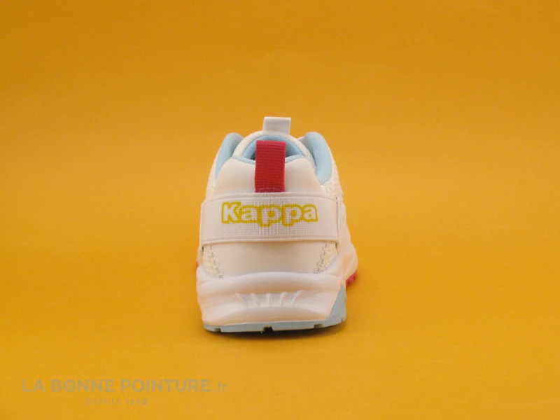 Meilleure vente 😍 Bébé Kappa LOGO SAN PUERTO Blanc Fuschia Turquoise - Basket 😍 4 Meilleure vente 😍 Bébé Kappa LOGO SAN PUERTO Blanc Fuschia Turquoise - Basket 😍 – Image 4