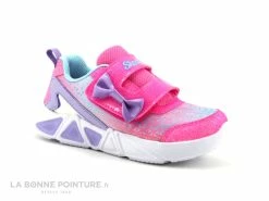 Bon marché 😀 Bébé Skechers TRI-BRIGHTS LIL GLEAM - 302654N - Basket Fille Rose 🌟 -Boutique Bellamy unnamed file 1797