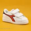 Bon marché 🔔 Bébé Diadora GAME P TD - 880750-20-32 - Basket Blanc Bleu Rouge - 2 Scratches 😀