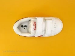 Bon marché 🔔 Bébé Diadora GAME P TD - 880750-20-32 - Basket Blanc Bleu Rouge - 2 Scratches 😀 -Boutique Bellamy unnamed file 1816