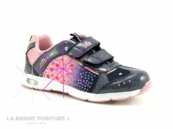 Meilleure affaire ⭐ Enfant Lico STARLET - 300226 - Blinky Marine Rose - Basket Fille A Scratches 🔔