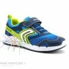 Budget 😍 Enfant Geox DAKIN J929FA - Navy Lime - Basket Velcro GARCON - Led 🔔