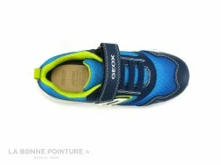 Budget 😍 Enfant Geox DAKIN J929FA - Navy Lime - Basket Velcro GARCON - Led 🔔 -Boutique Bellamy unnamed file 1837