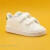 Meilleure affaire 🛒 Bébé Adidas ADVANTAGE I Blanc Vert - EF0301 - Basket BEBE ⭐