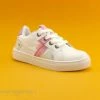 Remise 🔥 NA! Enfant NA Dano 22132 White Pink - Basket Fille Blanche Rose ❤️
