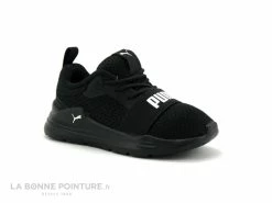 Remise ❤️ Bébé Puma WIRED RUN AC Inf - Basket Noire BEBE 😍