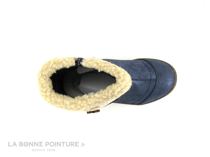 De gros 🧨 Bébé Kouki By Bopy IPOMIA Marine - 🥾 Boots Fille Avec Revers Fourrure ✨ 3 De gros 🧨 Bébé Kouki By Bopy IPOMIA Marine - 🥾 Boots Fille Avec Revers Fourrure ✨ – Image 3