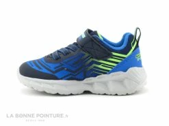 Remise 😀 Bébé Skechers MAGNA LIGHTS BOZLER - 401500N - Bleu - Basket Leds BEBE 👍 -Boutique Bellamy unnamed file 1937