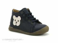 Meilleur prix ⌛ Bébé Bopy UNOZIP Marine - Ourson - Chaussure Montante BEBE Avec Zip ⭐ -Boutique Bellamy unnamed file 200