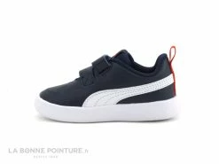 Remise ⌛ Bébé Puma COURTFLEX Bleu Marine - Basket Enfant Avec Scratches 👍 -Boutique Bellamy unnamed file 2014