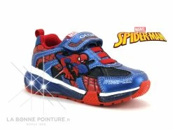 Grosses soldes 🤩 Enfant Geox Spider-Man J26FEB Bayonyc Boy - Navy - Royal - 👟 Sneakers 😉