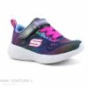 Bon marché 🥰 Enfant Skechers Go Run 600 Shimmer Speeder 302031L - Bleu - Basket Fille ⌛