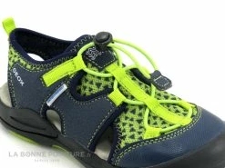 Meilleure vente 💯 Enfant Geox KYLE J92E1B - Lime - Bleu - Nu-pieds GARCON ❤️ -Boutique Bellamy unnamed file 2245