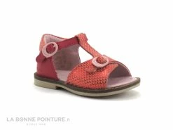Offres 🎉 Bébé Kickers MONETTE Fuchsia 608240-10-21 - Nu Pieds Fille 💯