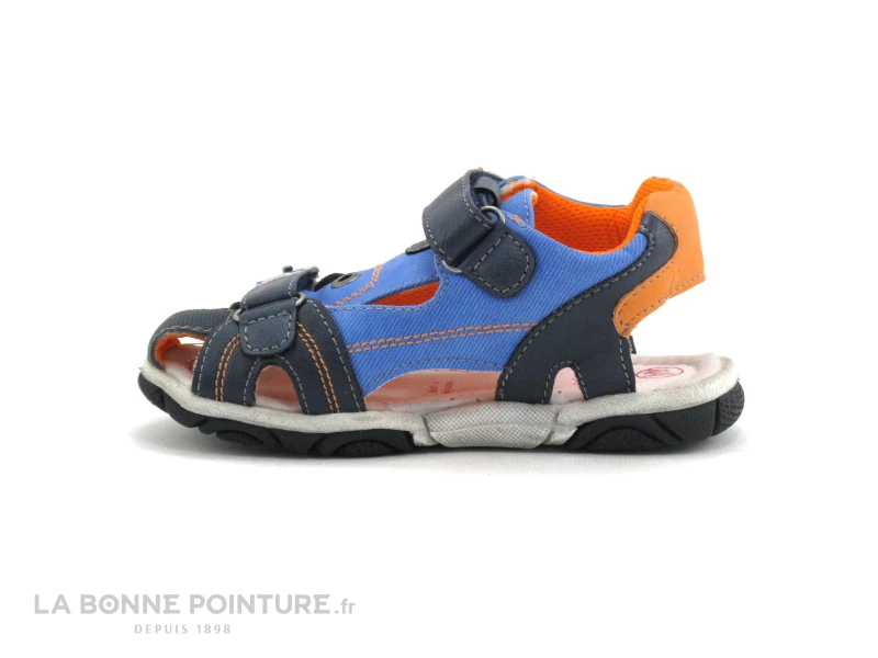 Offres 🔔 NA! Bébé NA - AMENOS - Marine Bleu Orange - 🩴 Sandale Velcro GARCON 🌟 2 Offres 🔔 NA! Bébé NA - AMENOS - Marine Bleu Orange - 🩴 Sandale Velcro GARCON 🌟 – Image 2